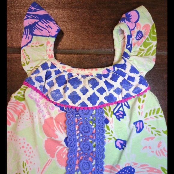 3/6 M Matilda Jane The Adventure Begins Parachute Romper Shortall Onesie - Picture 4 of 8